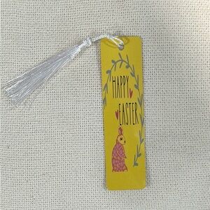 Yellow and Pink Easter 🐣 bookmark and sticker with original artwork 🖼️